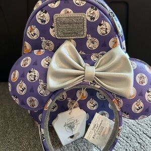 Disney 100th Anniversary Backpack and Ears